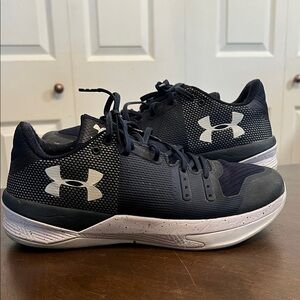Under Armour Women’s Navy and White Volleyball Shoes